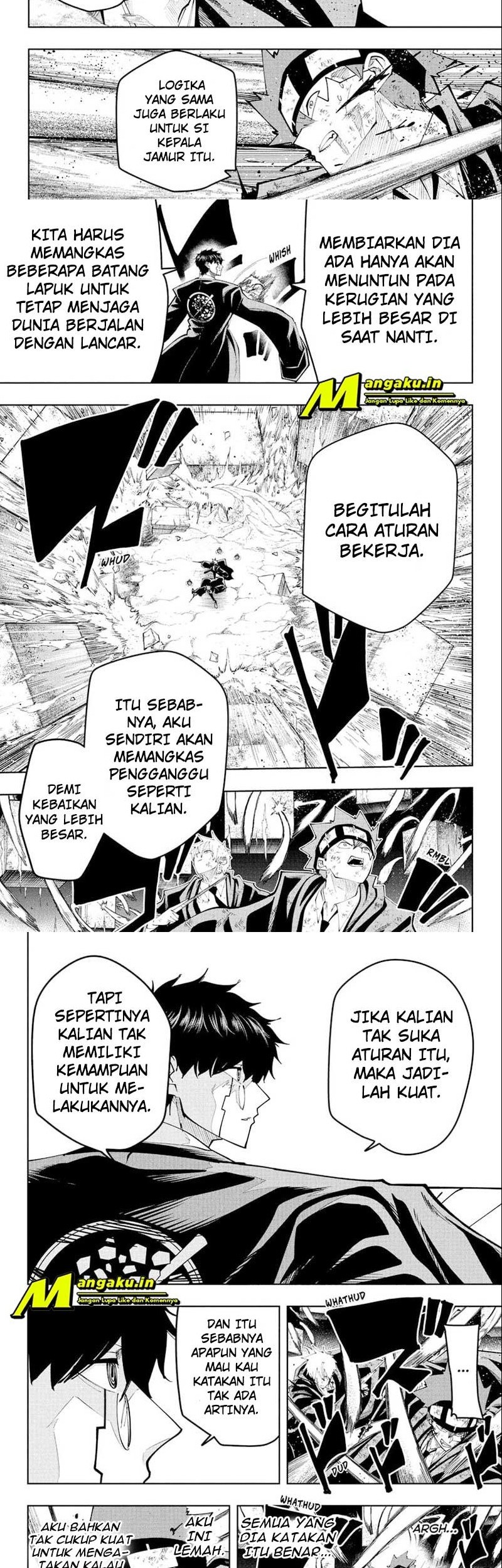 Mashle: Magic and Muscles Chapter 107 - halaman 3