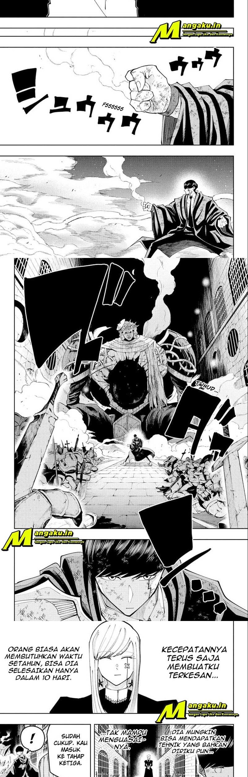 Mashle: Magic and Muscles Chapter 107 - halaman 7