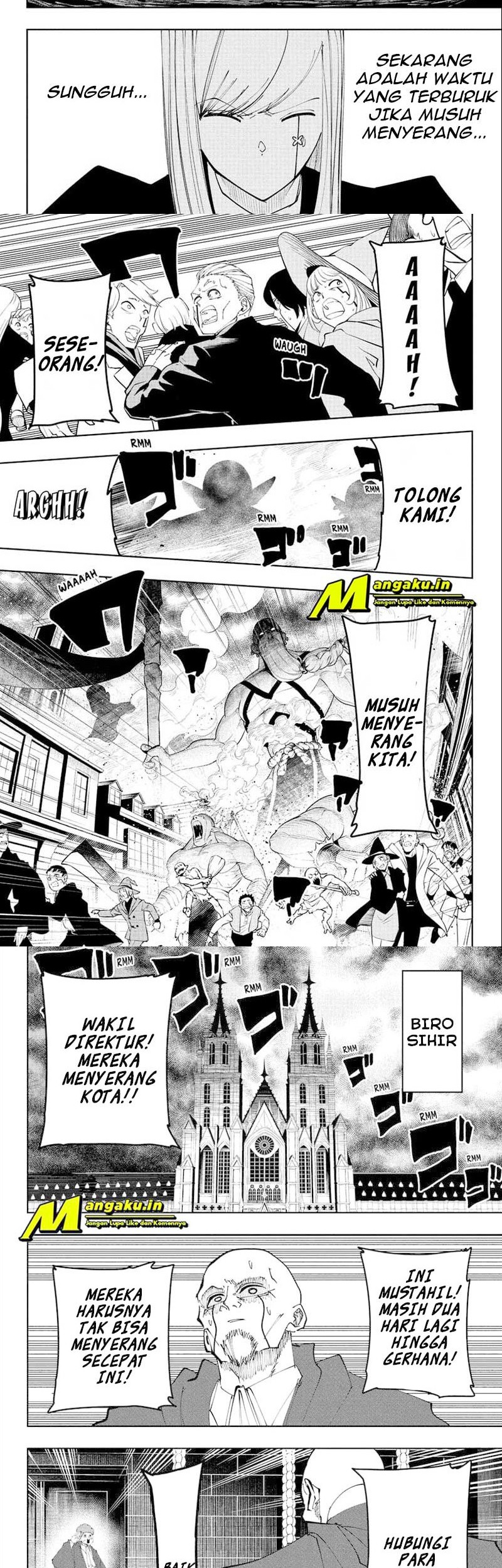 Mashle: Magic and Muscles Chapter 108 - halaman 8