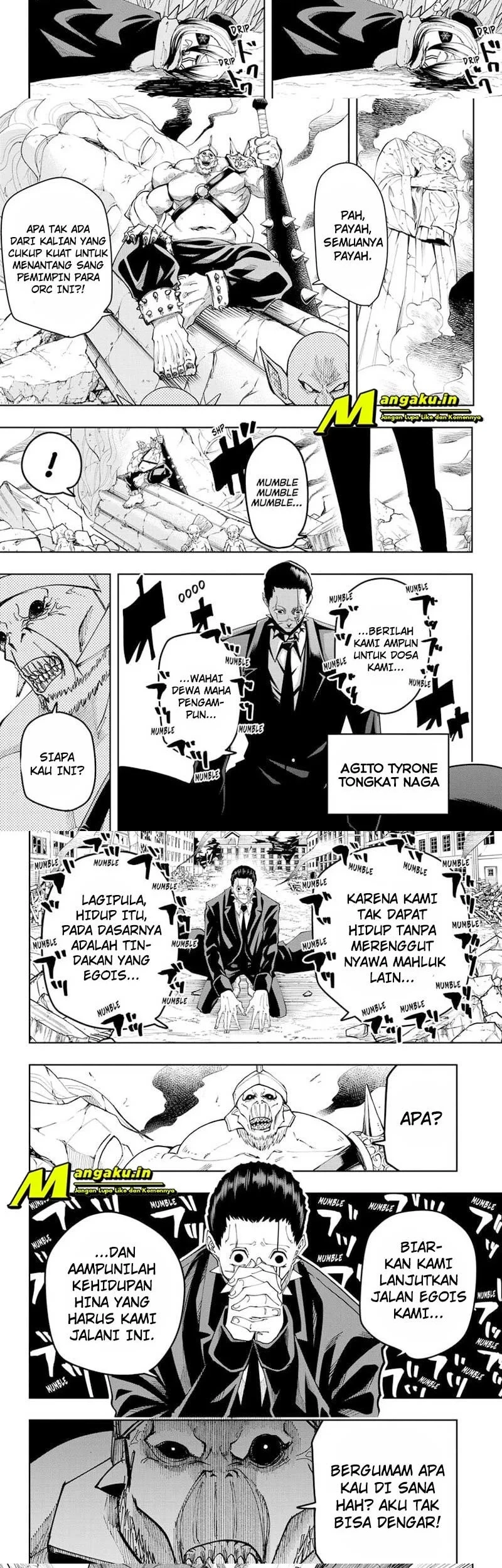 Mashle: Magic and Muscles Chapter 110 - halaman 4