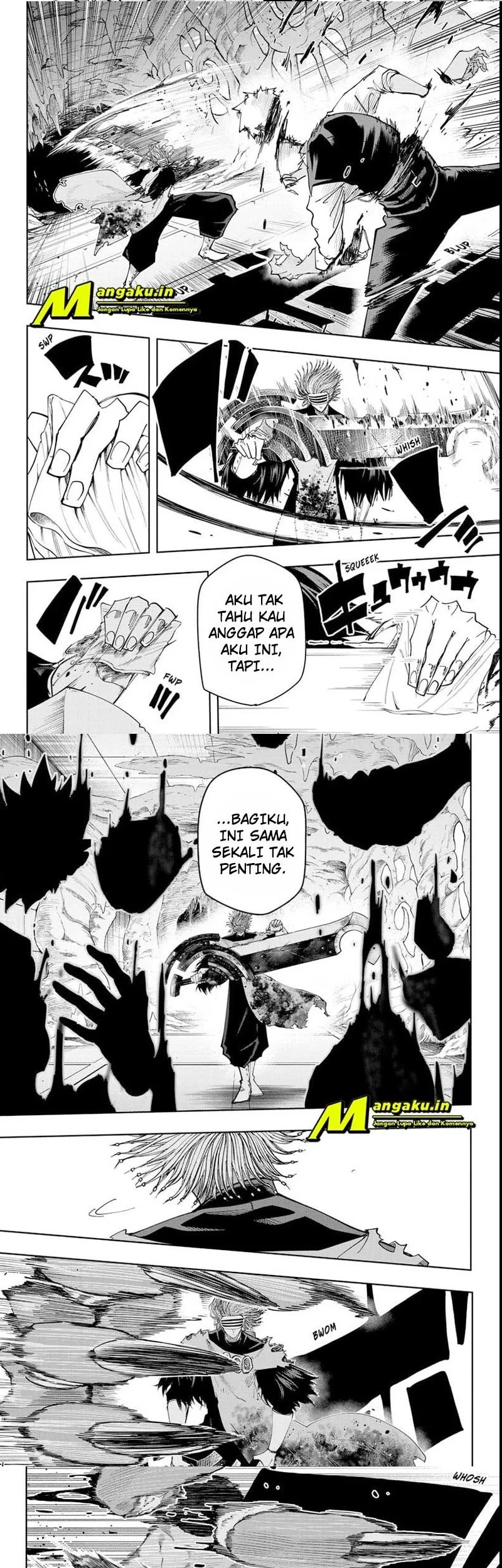 Mashle: Magic and Muscles Chapter 110 - halaman 8