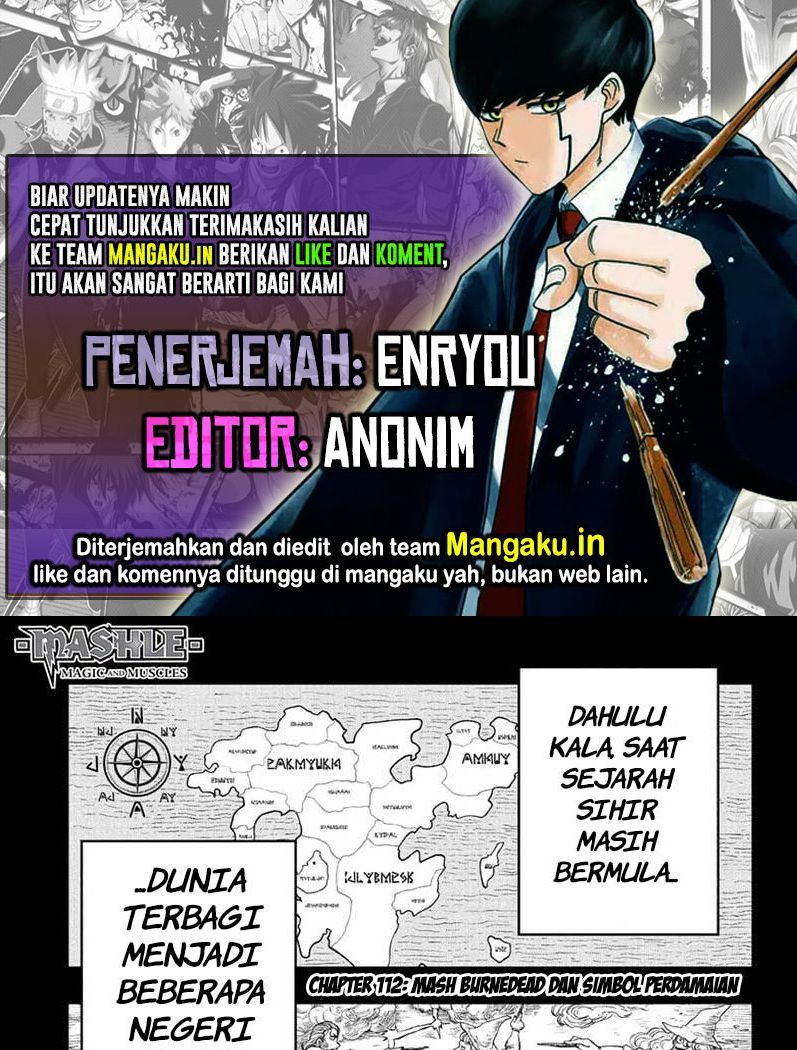 Mashle: Magic and Muscles Chapter 112 - halaman 1