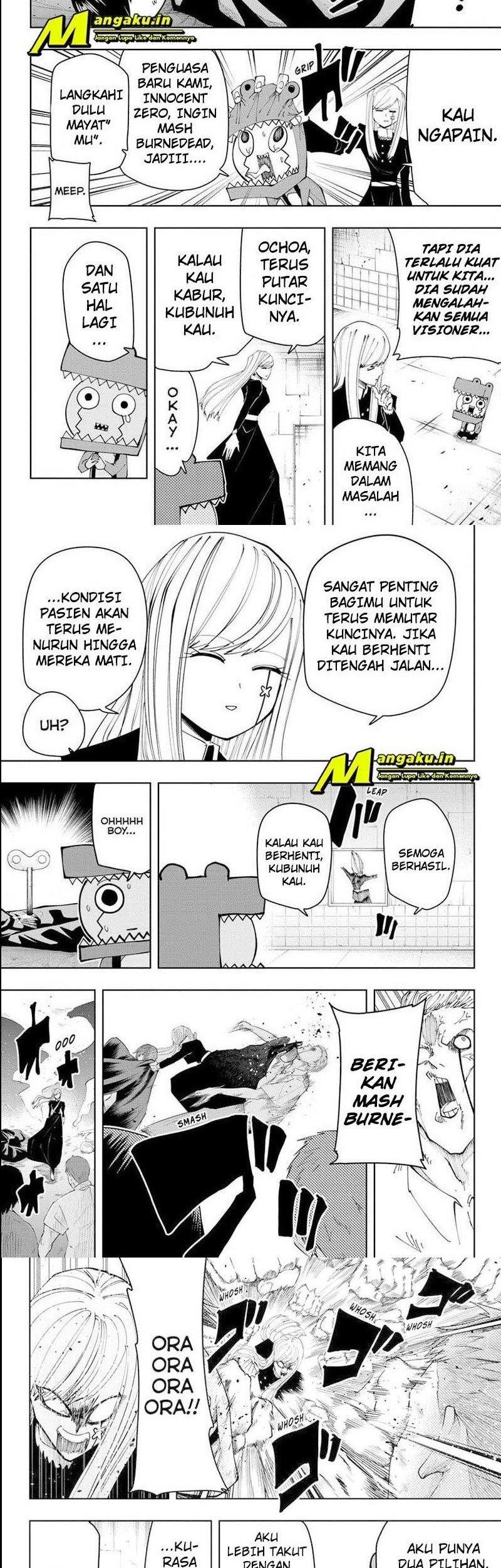 Mashle: Magic and Muscles Chapter 113 - halaman 9