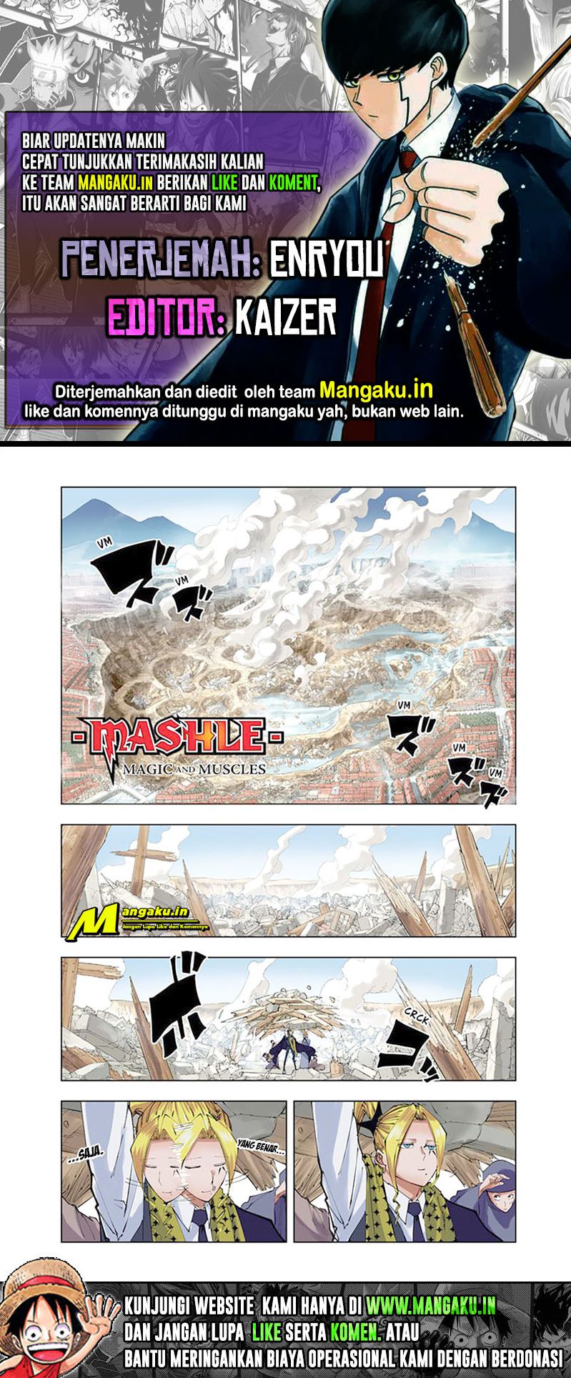Mashle: Magic and Muscles Chapter 114 - halaman 1
