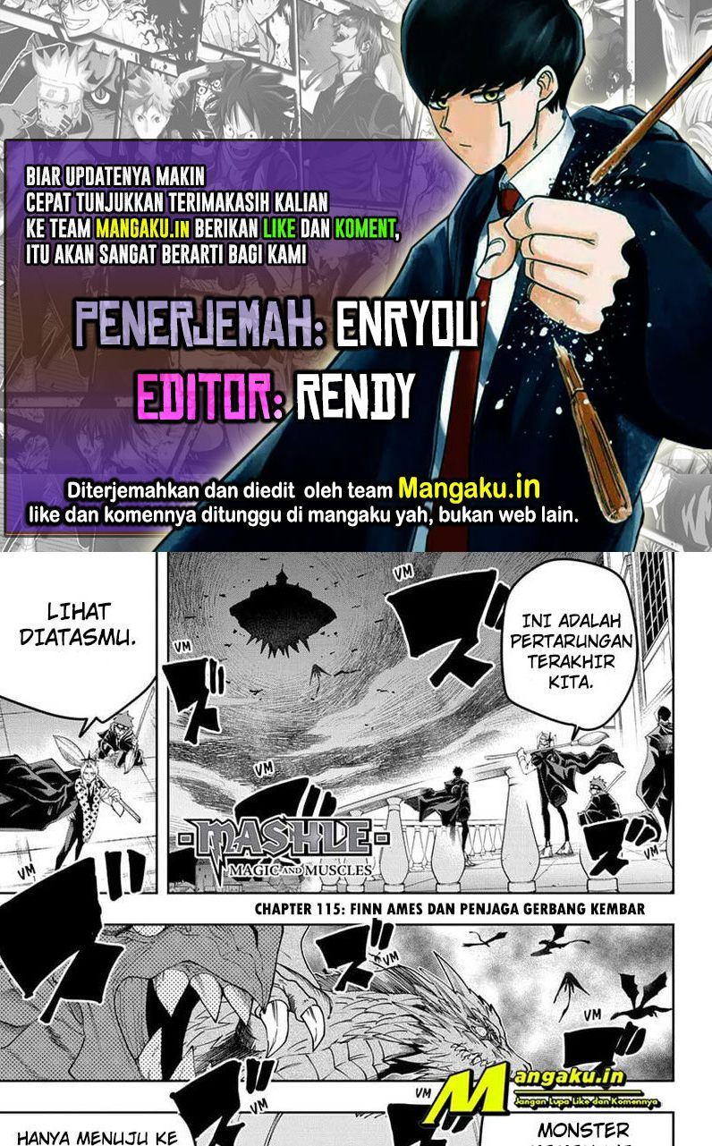 Mashle: Magic and Muscles Chapter 115 - halaman 1