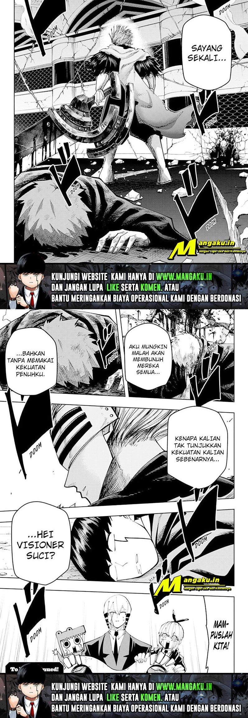 Mashle: Magic and Muscles Chapter 127 - halaman 10