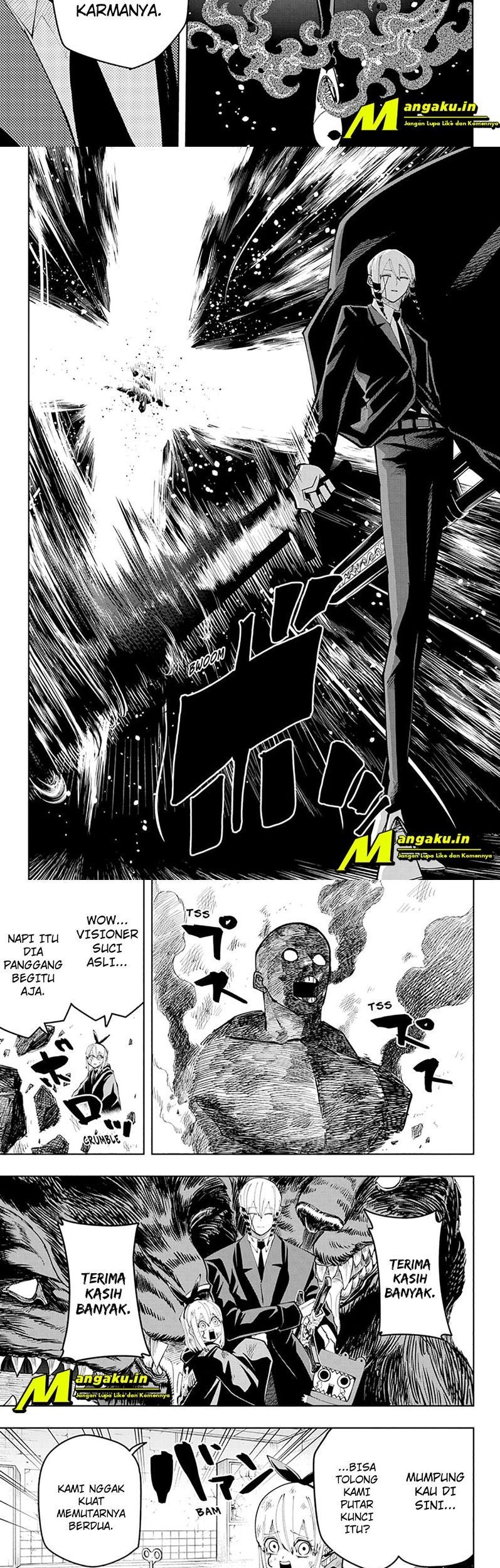Mashle: Magic and Muscles Chapter 127 - halaman 3