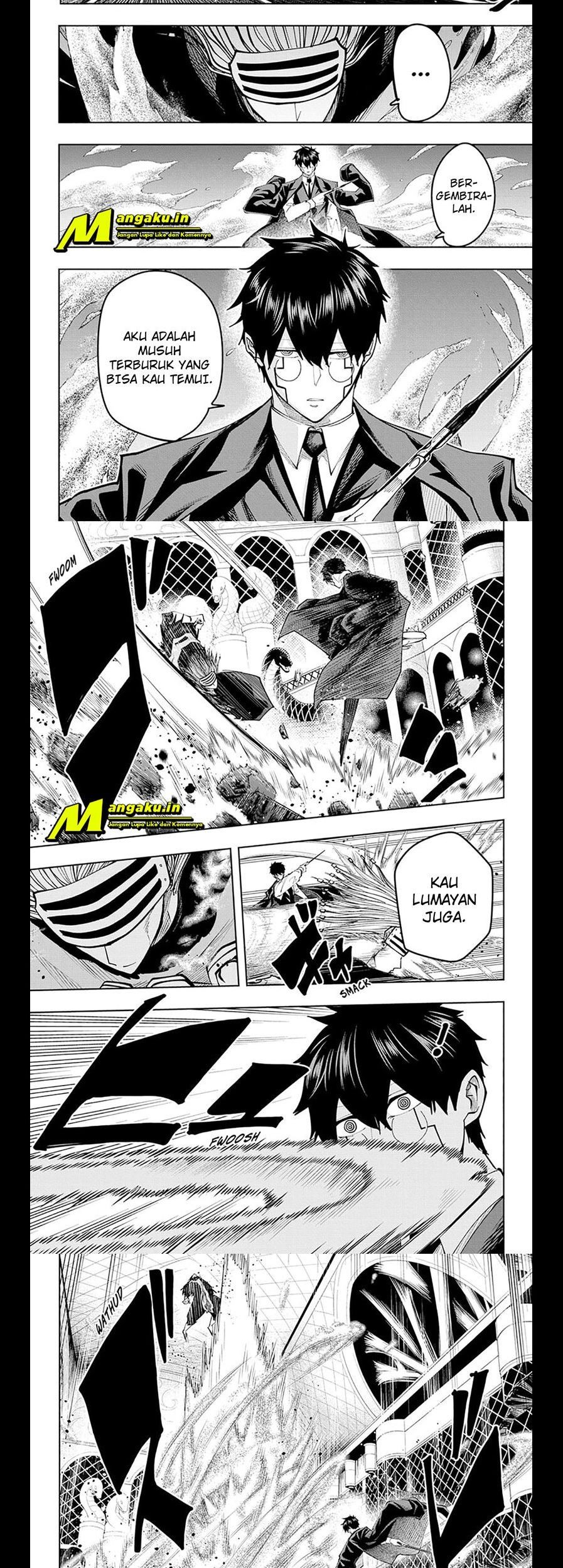Mashle: Magic and Muscles Chapter 129 - halaman 7