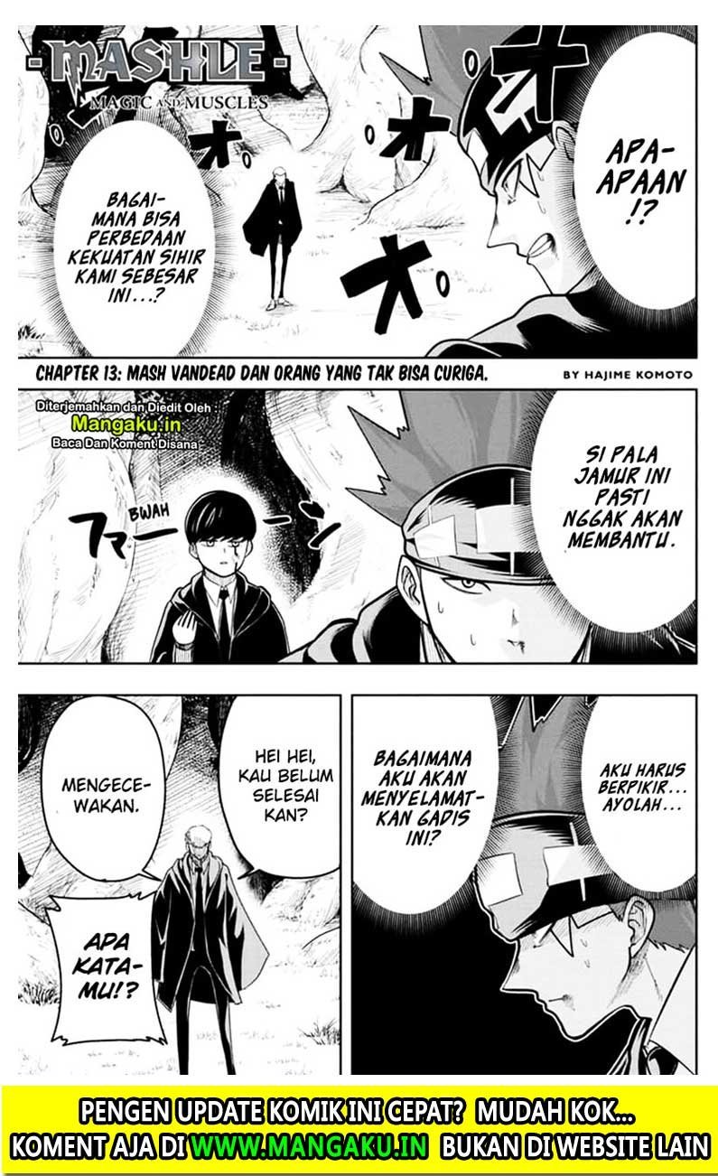 Mashle: Magic and Muscles Chapter 13 - halaman 2