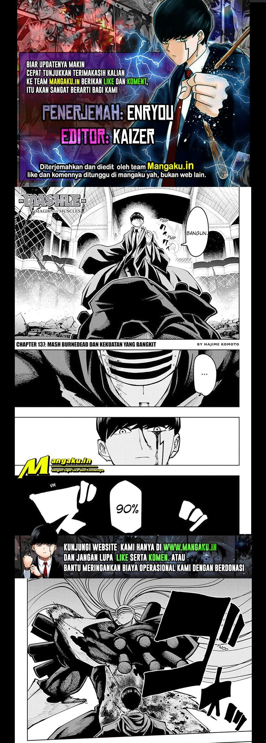 Mashle: Magic and Muscles Chapter 137 - halaman 1