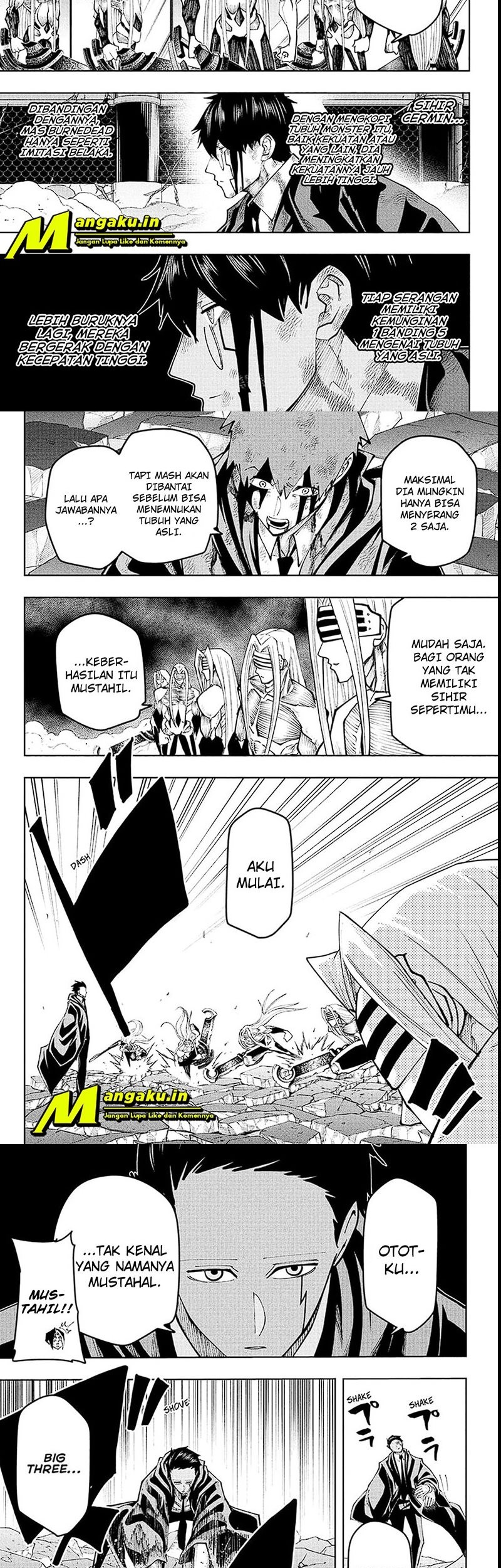 Mashle: Magic and Muscles Chapter 139 - halaman 7