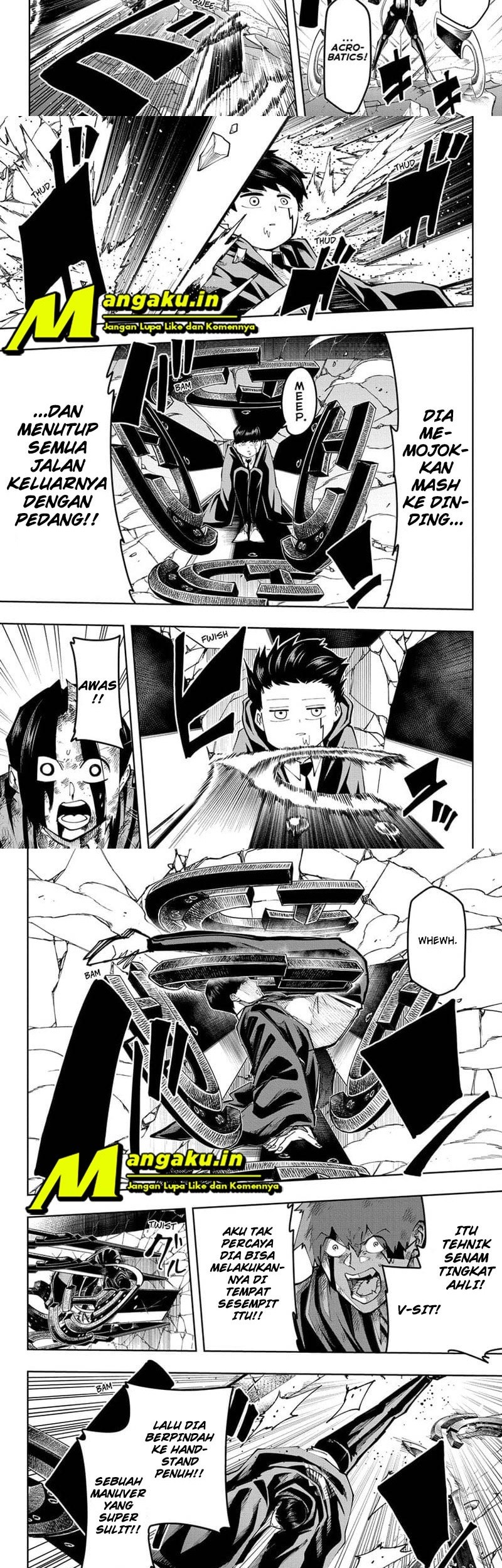 Mashle: Magic and Muscles Chapter 140 - halaman 7