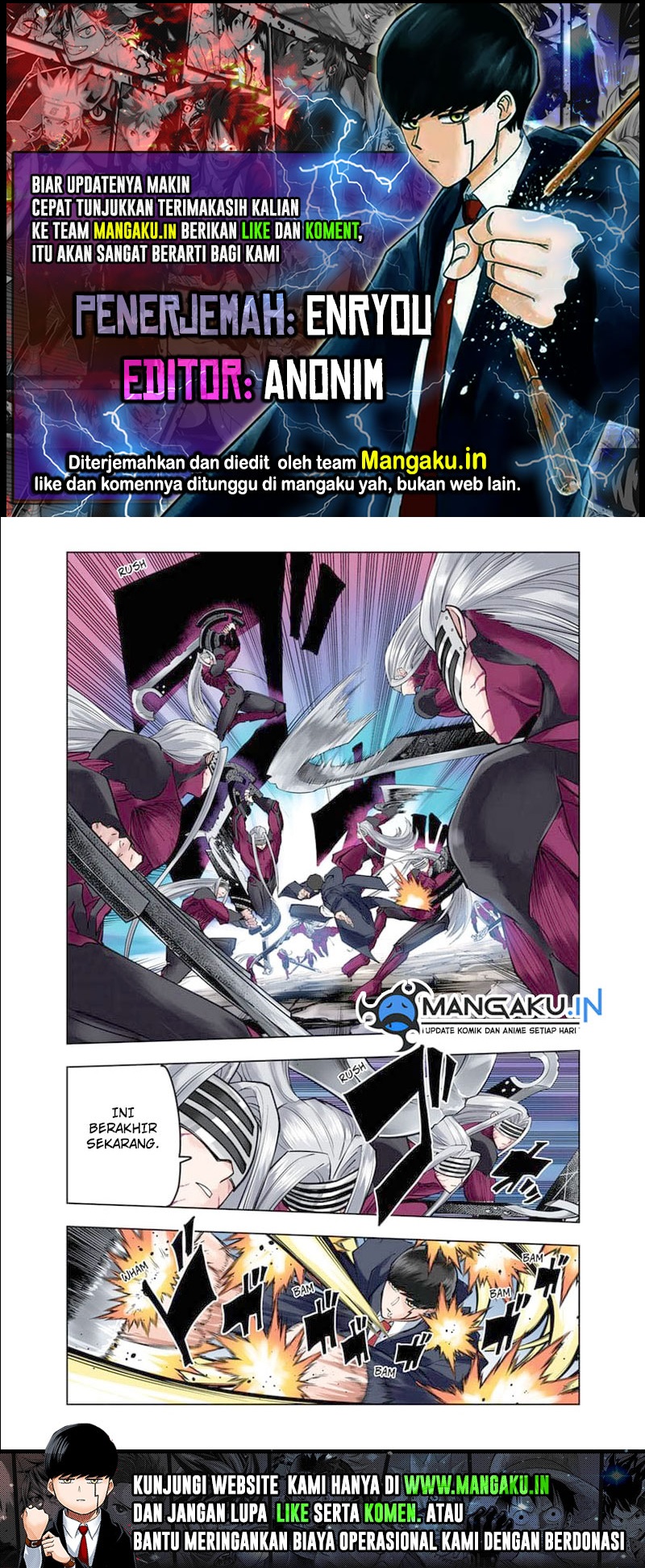 Mashle: Magic and Muscles Chapter 141 - halaman 1