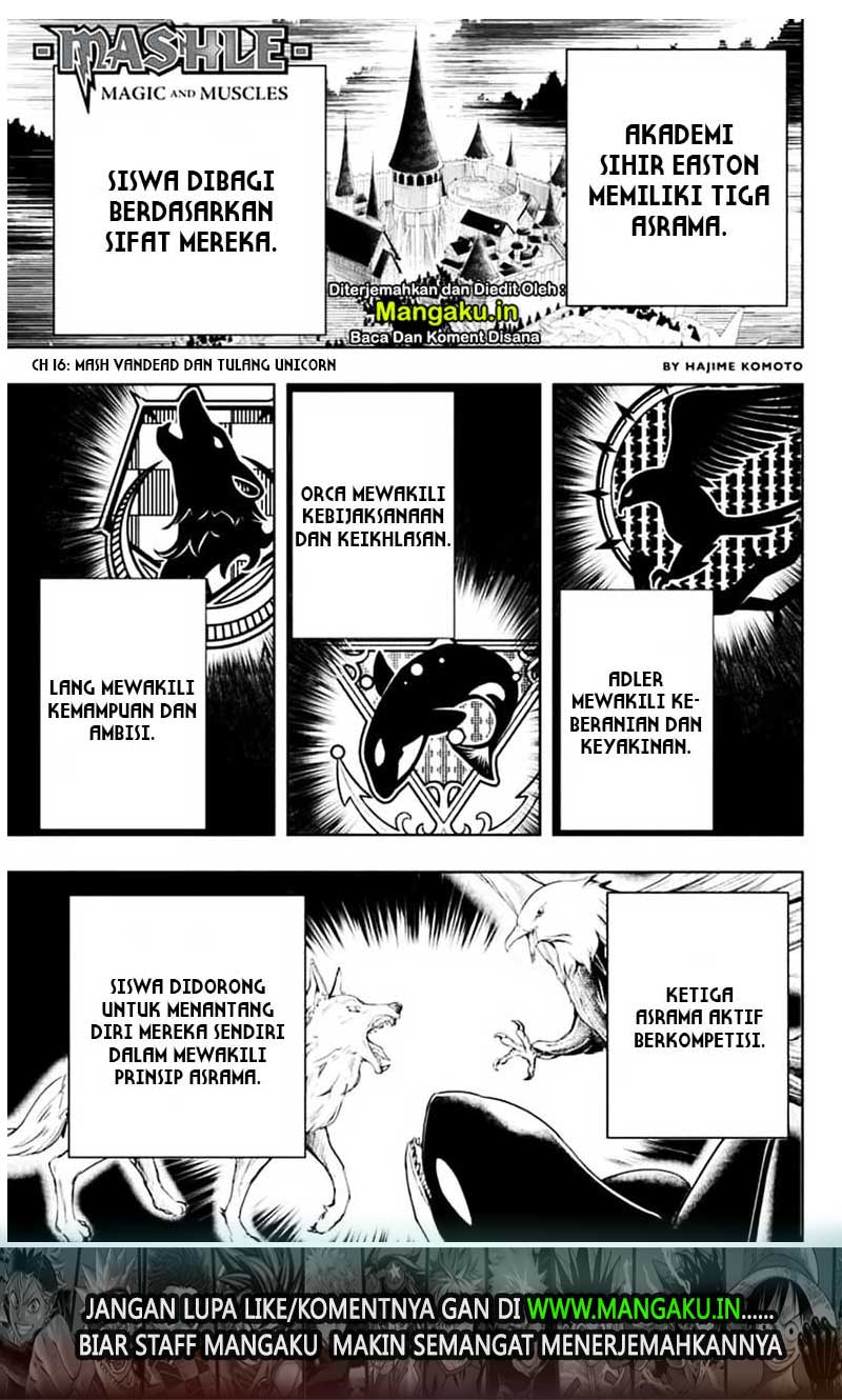 Mashle: Magic and Muscles Chapter 16 - halaman 2