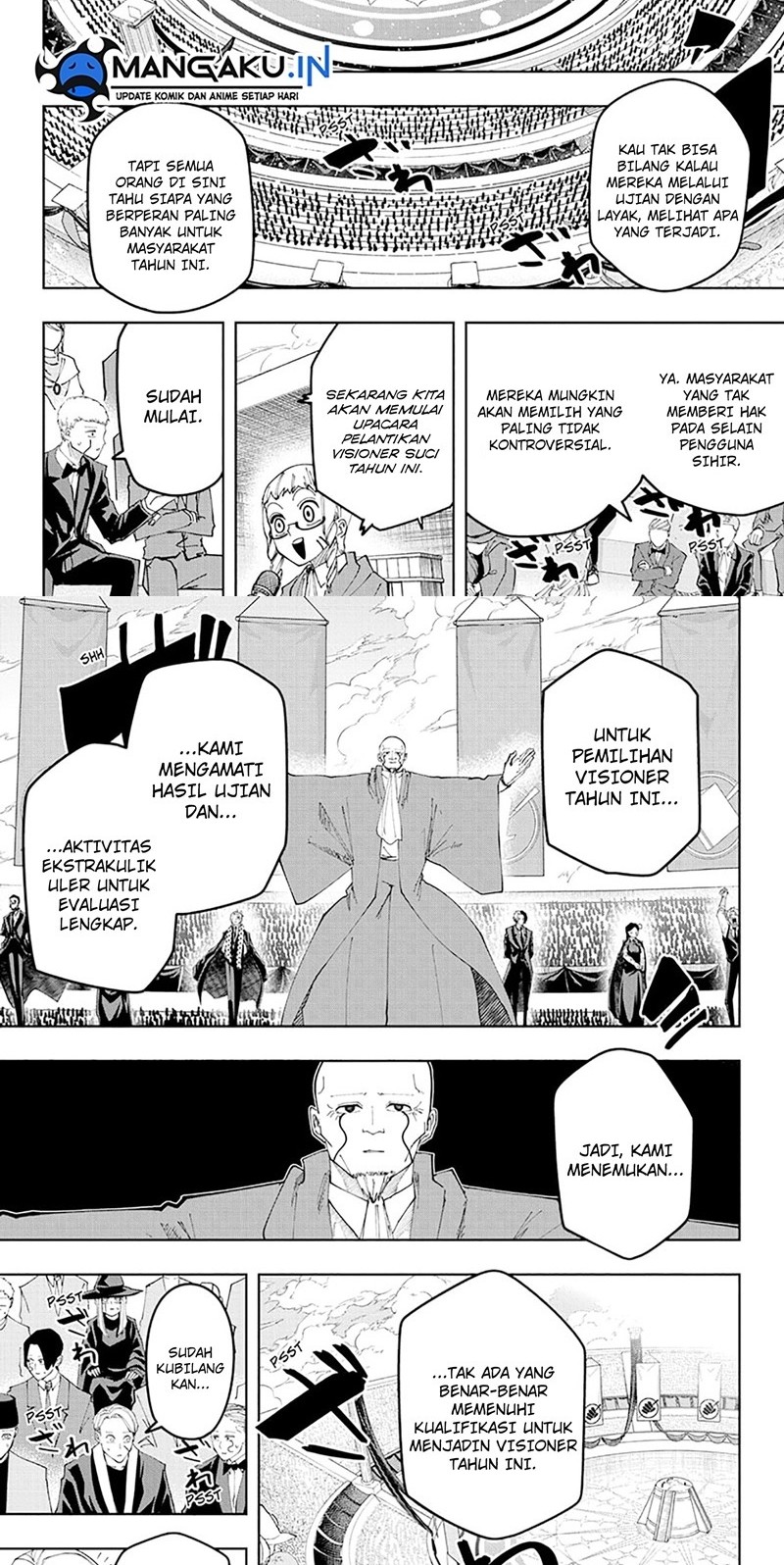 Mashle: Magic and Muscles Chapter 161 - halaman 10