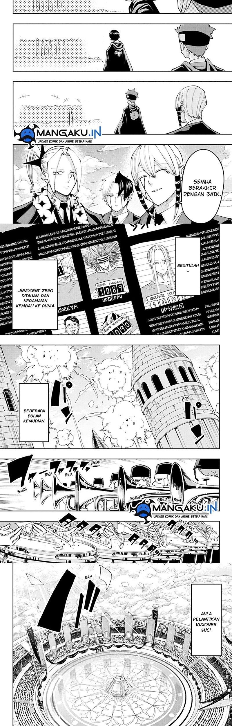 Mashle: Magic and Muscles Chapter 161 - halaman 9