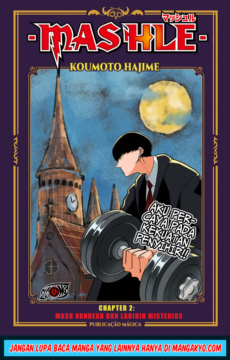 Mashle: Magic and Muscles Chapter 2 - halaman 1