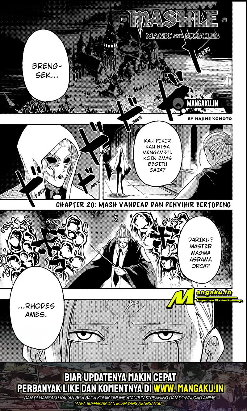 Mashle: Magic and Muscles Chapter 20 - halaman 2