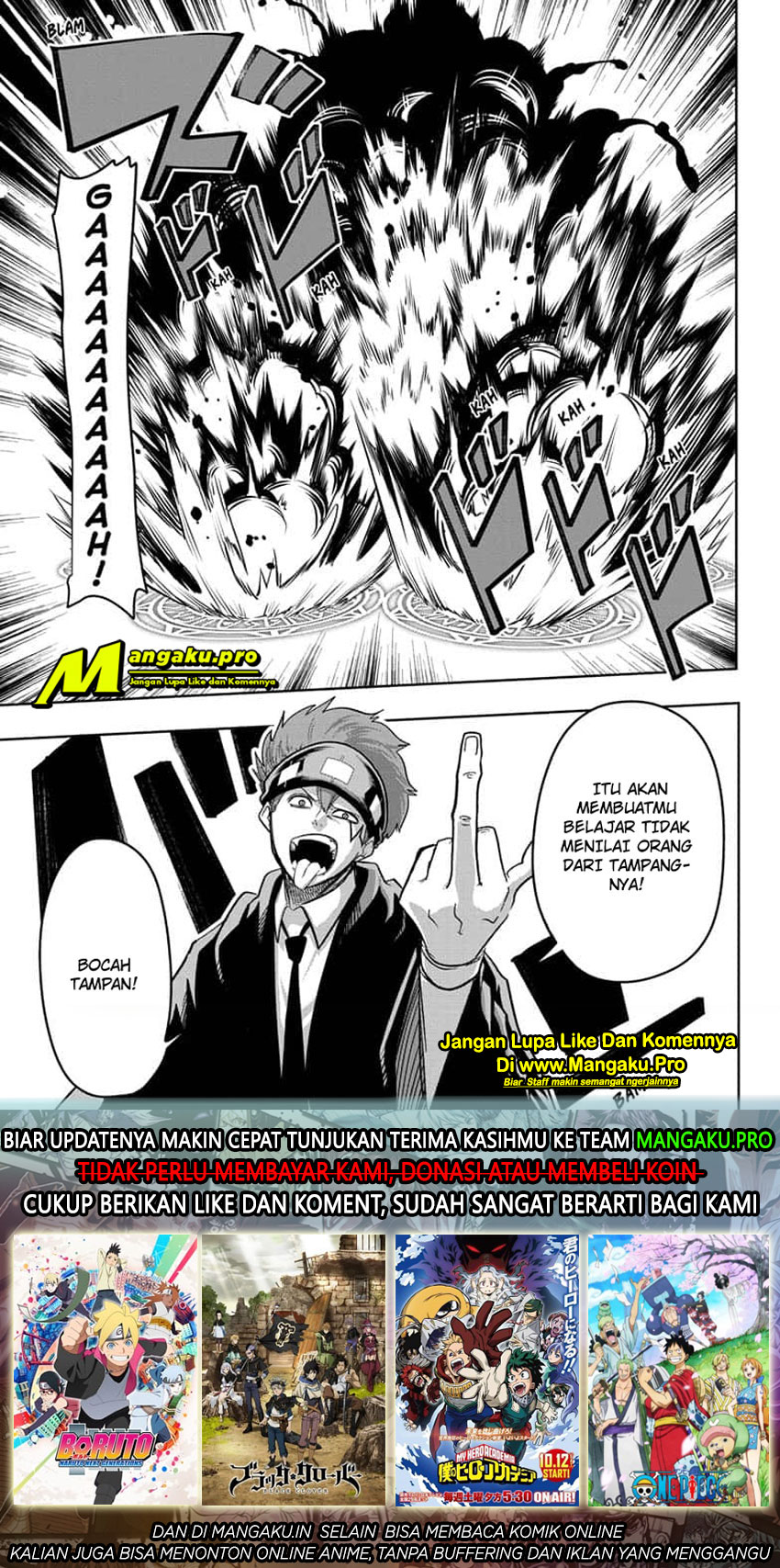 Mashle: Magic and Muscles Chapter 22 - halaman 20