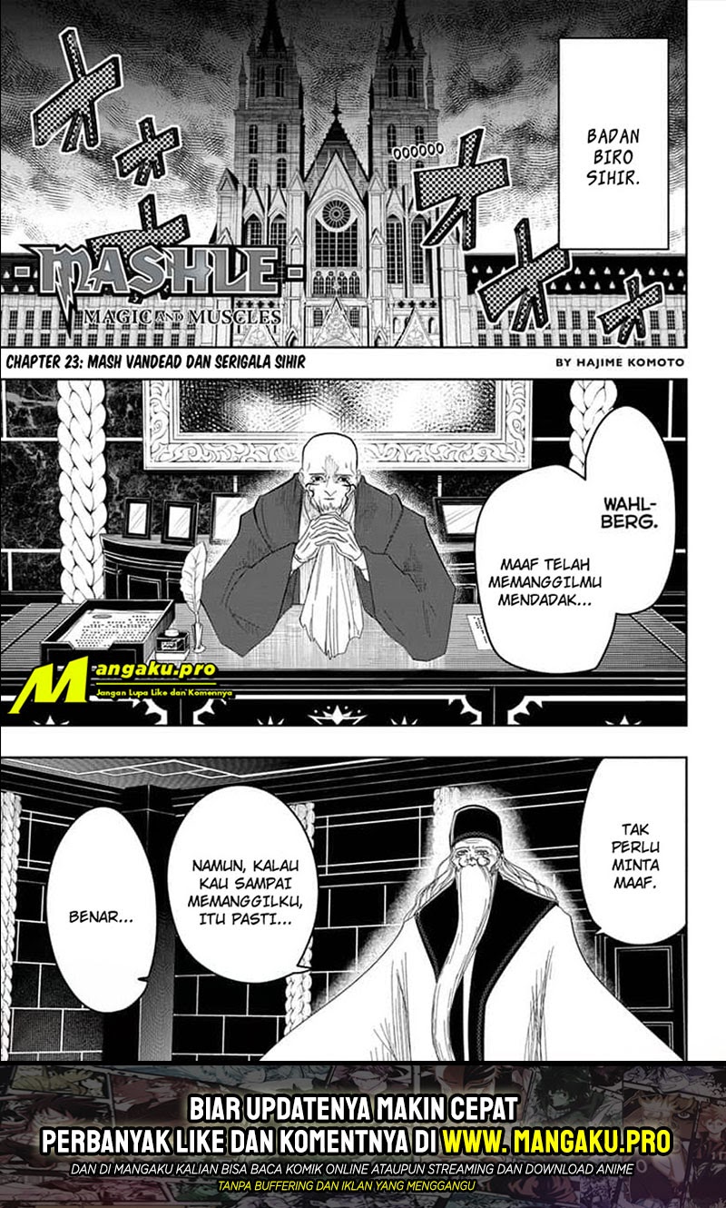 Mashle: Magic and Muscles Chapter 23 - halaman 2