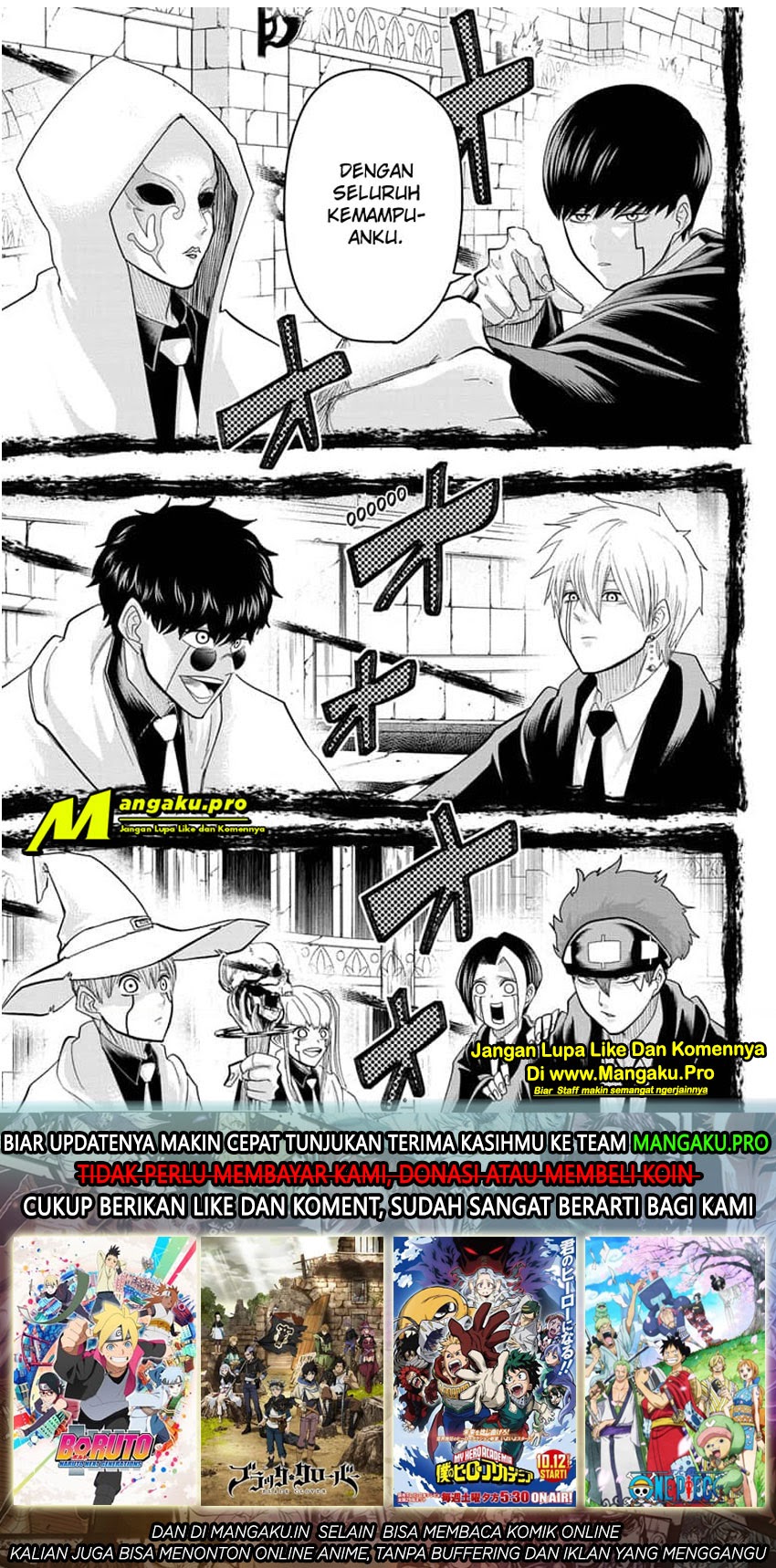 Mashle: Magic and Muscles Chapter 23 - halaman 20