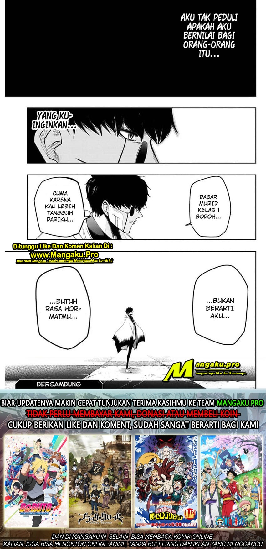 Mashle: Magic and Muscles Chapter 25 - halaman 24