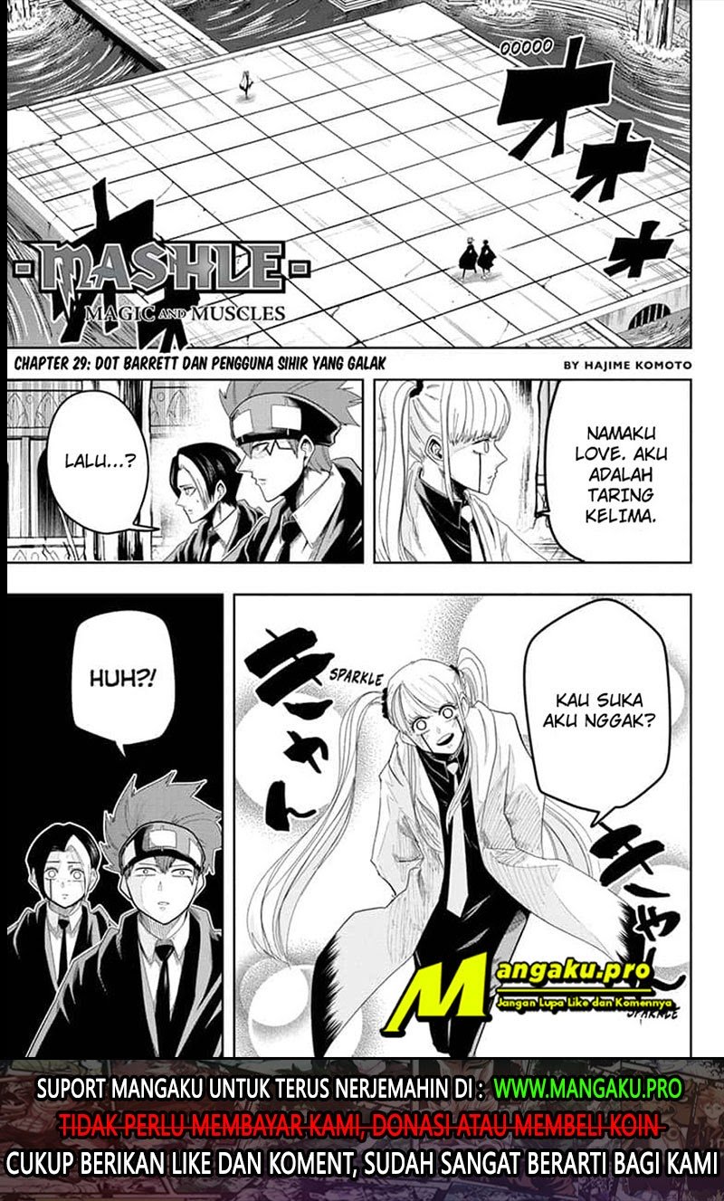 Mashle: Magic and Muscles Chapter 29 - halaman 2