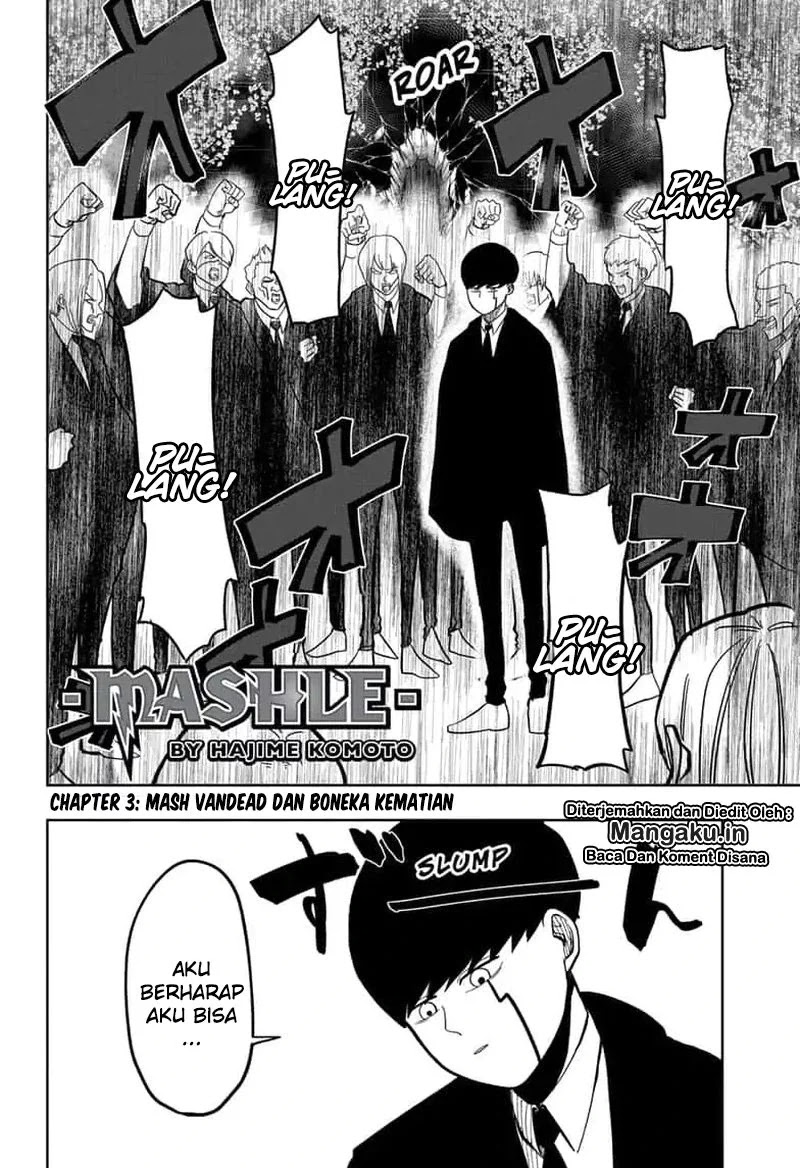 Mashle: Magic and Muscles Chapter 3 - halaman 3
