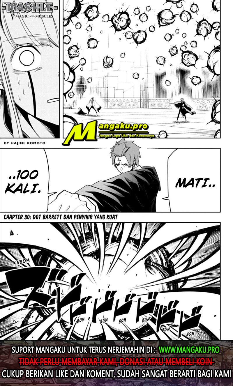 Mashle: Magic and Muscles Chapter 30 - halaman 2