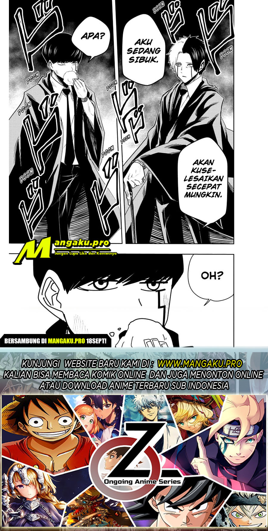 Mashle: Magic and Muscles Chapter 30 - halaman 20