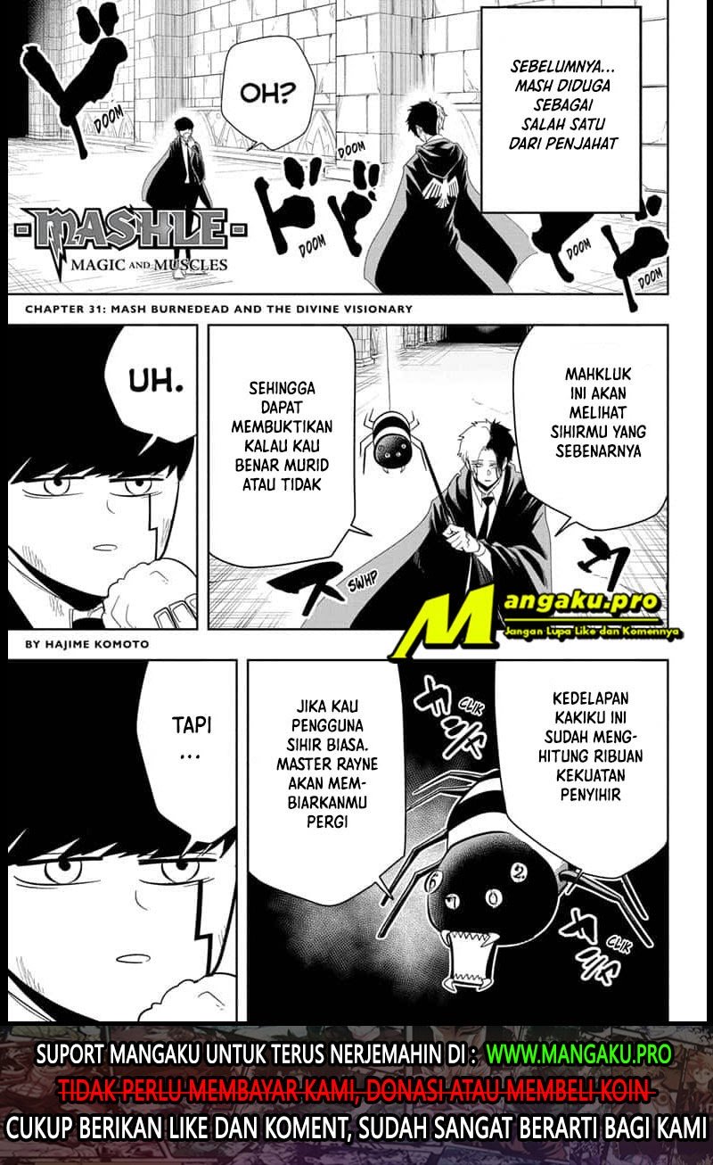 Mashle: Magic and Muscles Chapter 31 - halaman 2