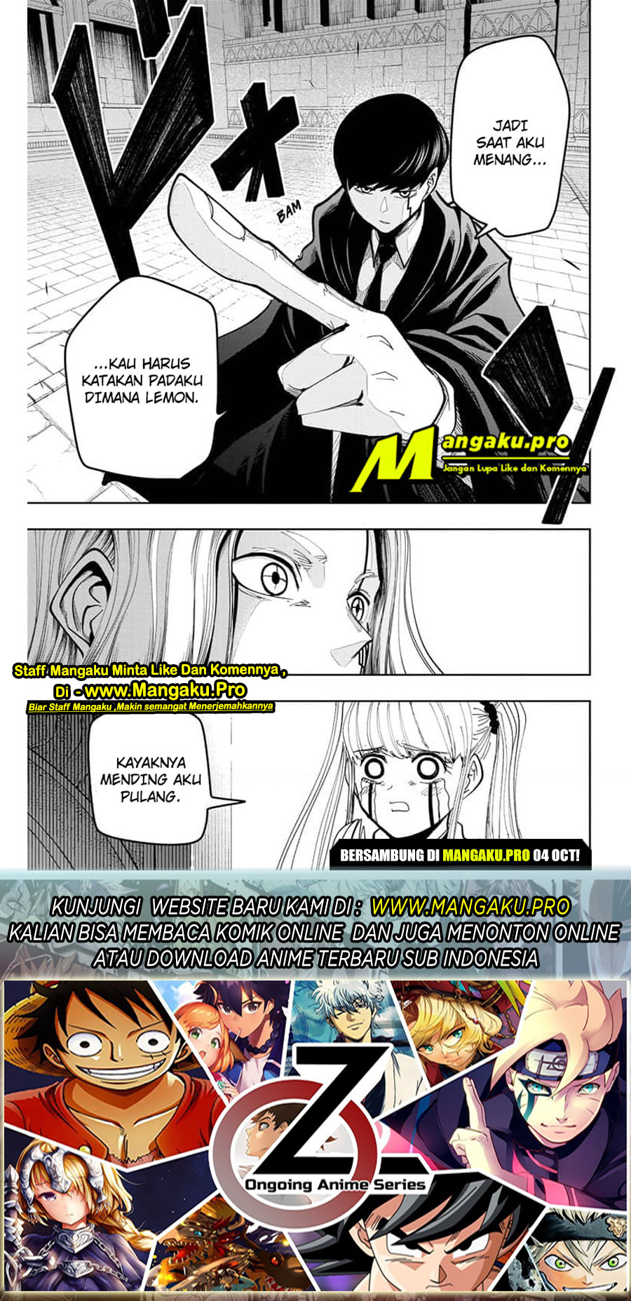 Mashle: Magic and Muscles Chapter 32 - halaman 21