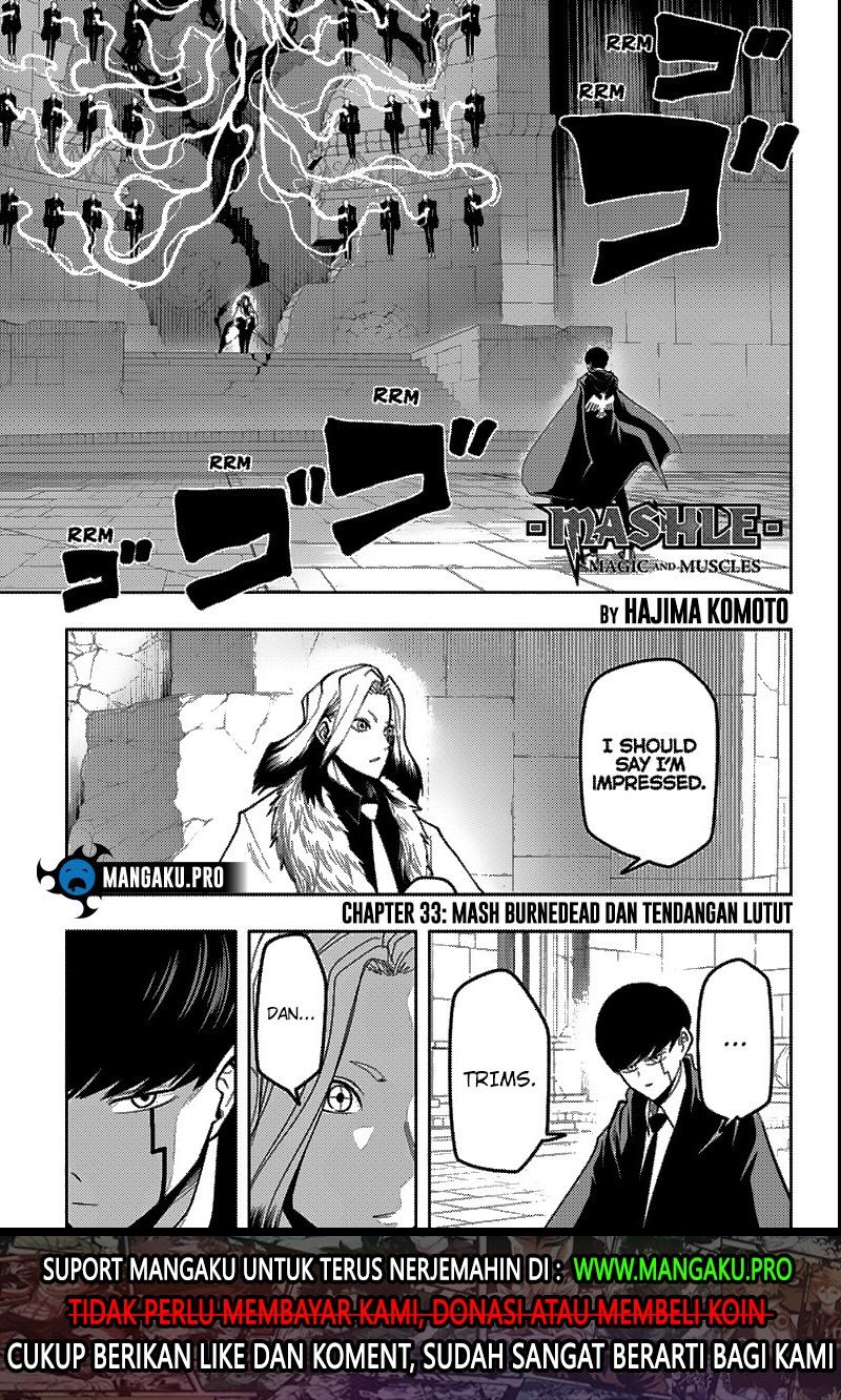 Mashle: Magic and Muscles Chapter 33 - halaman 2