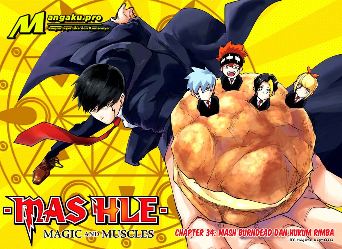 Mashle: Magic and Muscles Chapter 34 - halaman 3