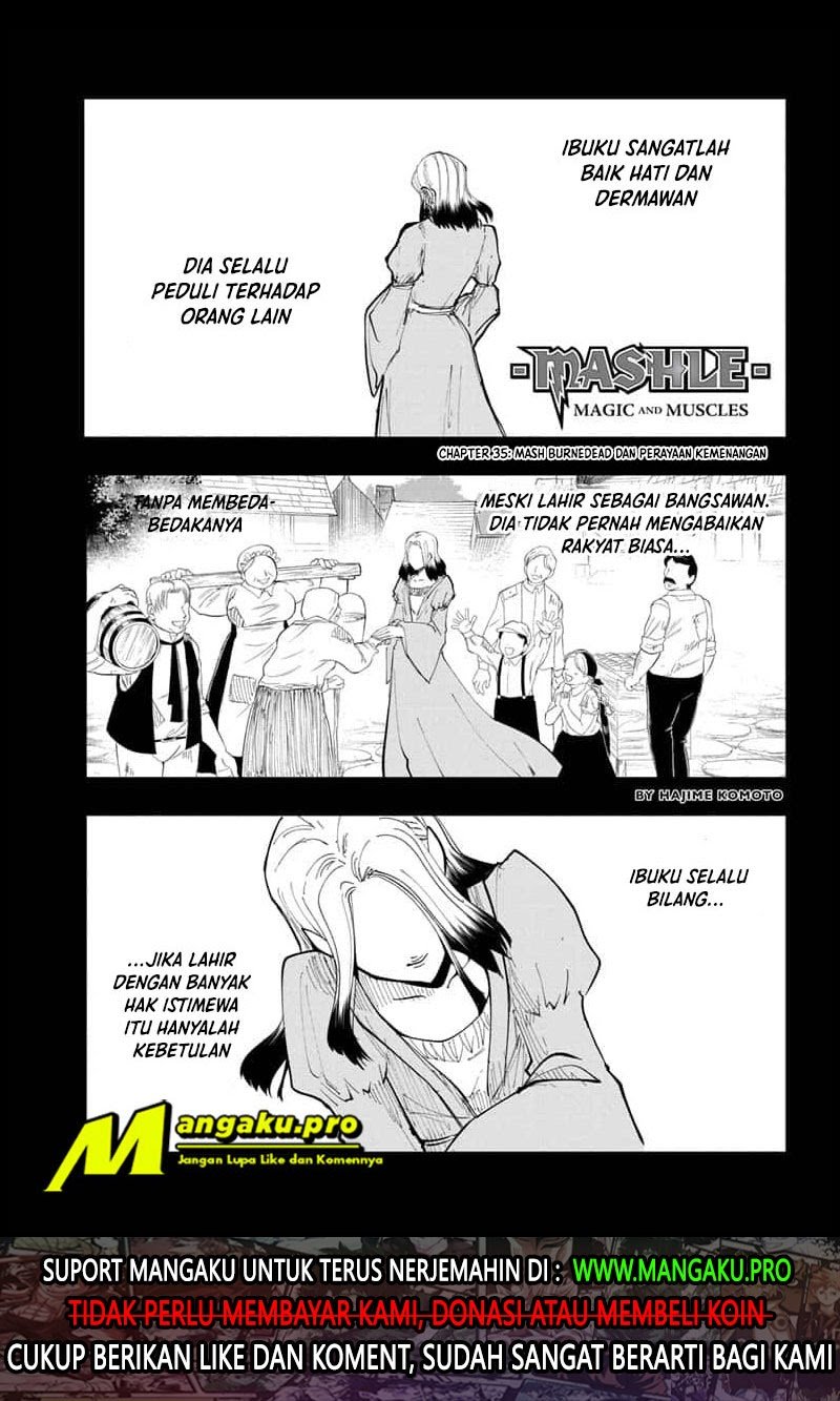 Mashle: Magic and Muscles Chapter 35 - halaman 2