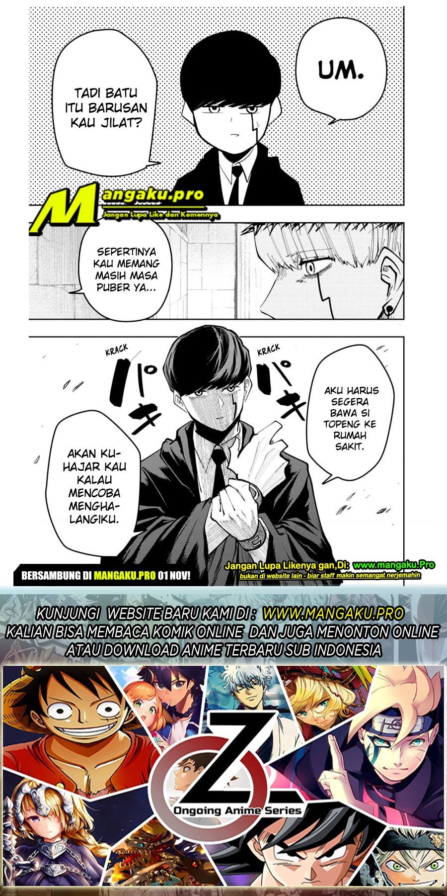 Mashle: Magic and Muscles Chapter 36 - halaman 20