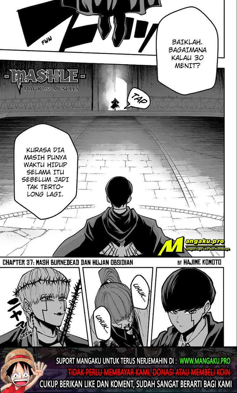 Mashle: Magic and Muscles Chapter 37 - halaman 2