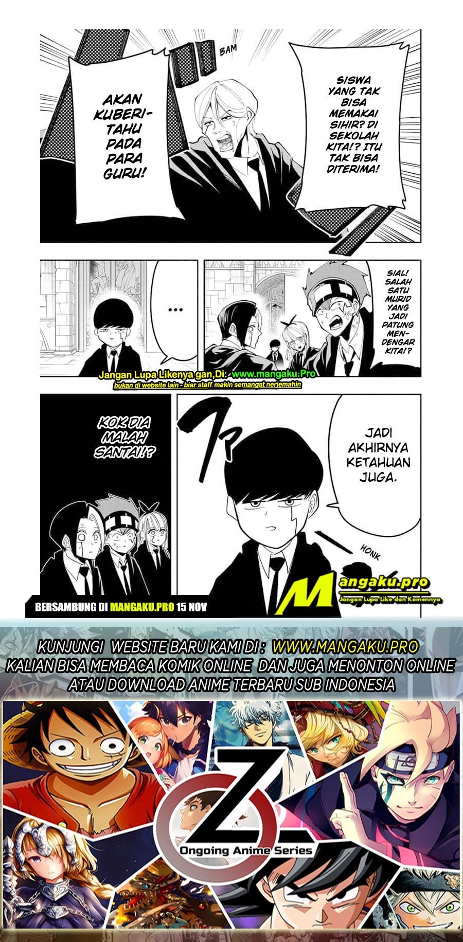 Mashle: Magic and Muscles Chapter 38 - halaman 19