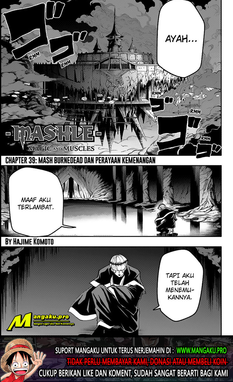 Mashle: Magic and Muscles Chapter 39 - halaman 2