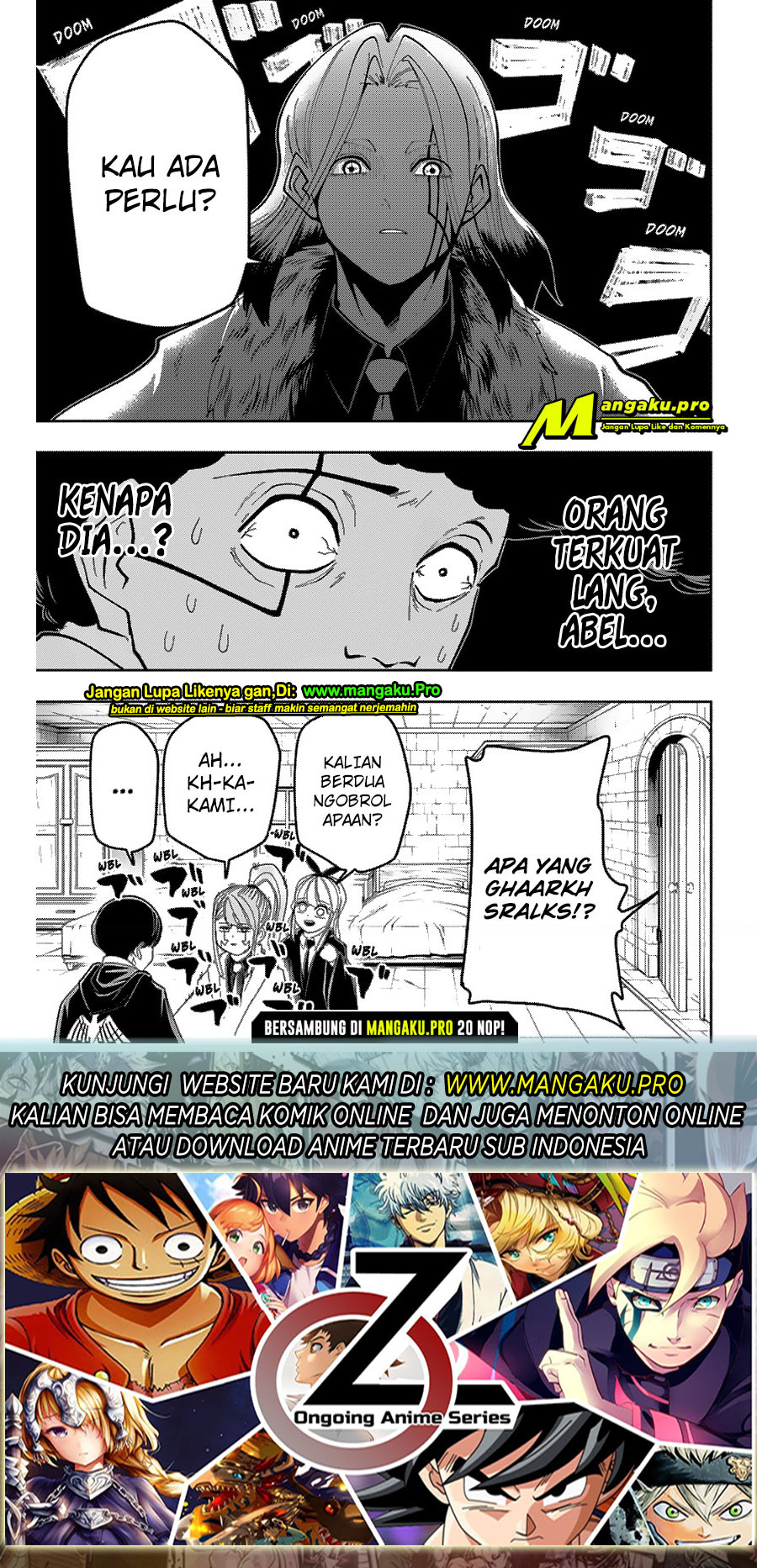 Mashle: Magic and Muscles Chapter 39 - halaman 20