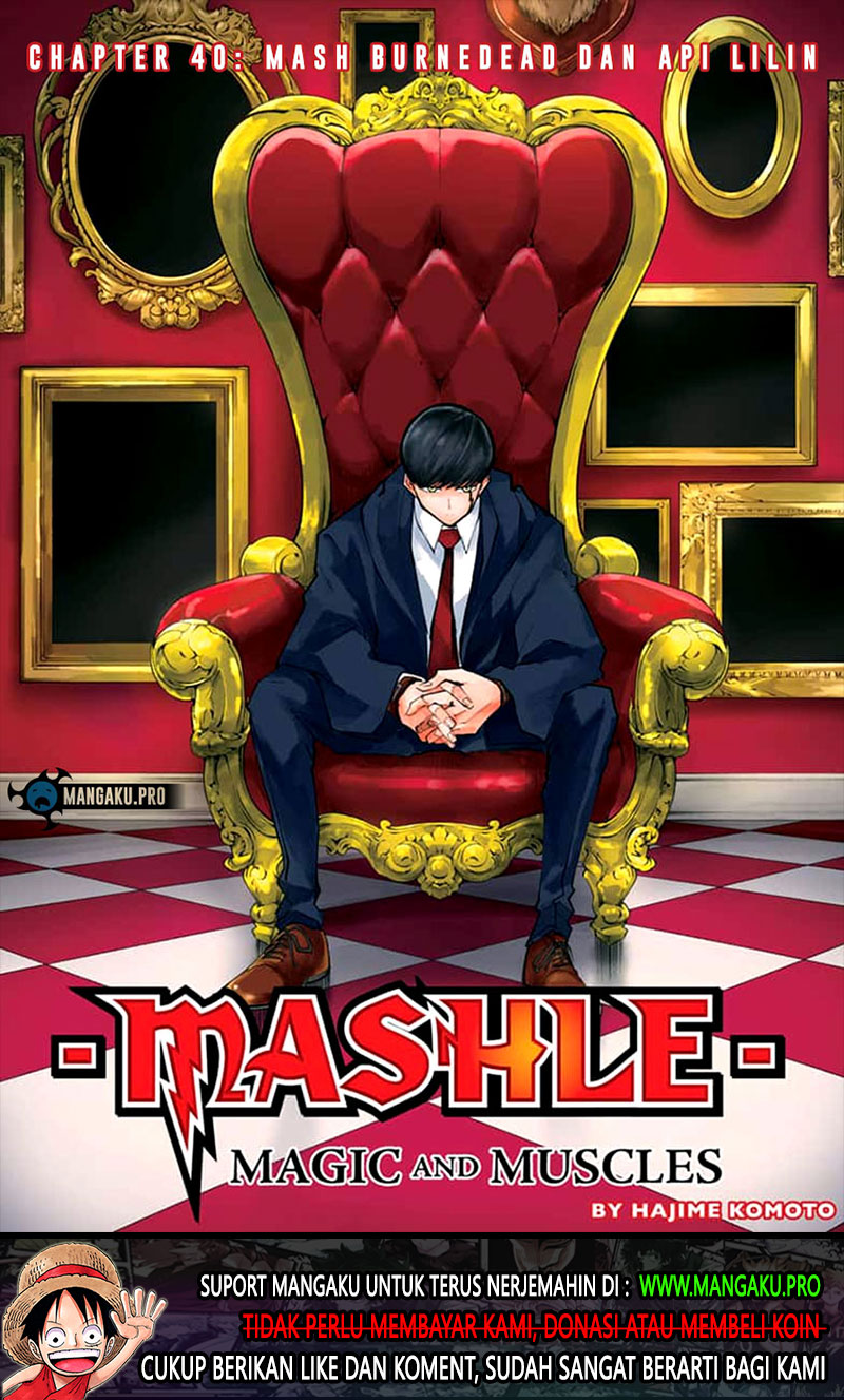 Mashle: Magic and Muscles Chapter 40 - halaman 2