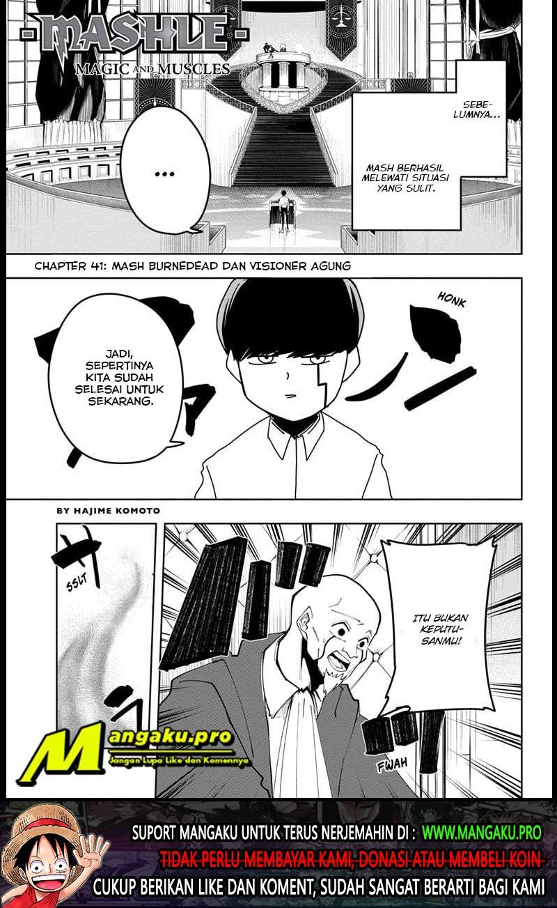 Mashle: Magic and Muscles Chapter 41 - halaman 2