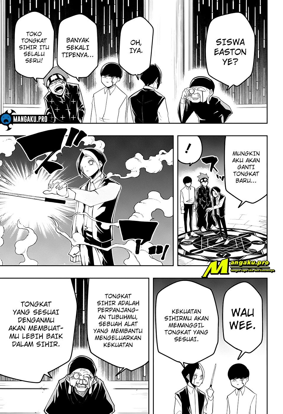 Mashle: Magic and Muscles Chapter 43 - halaman 12