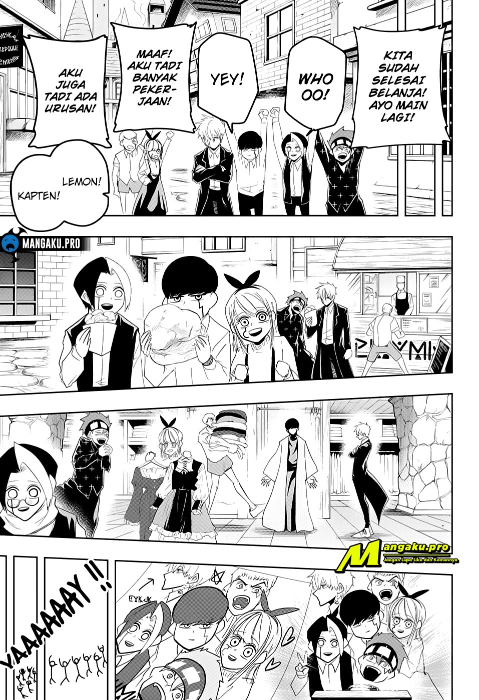 Mashle: Magic and Muscles Chapter 43 - halaman 18