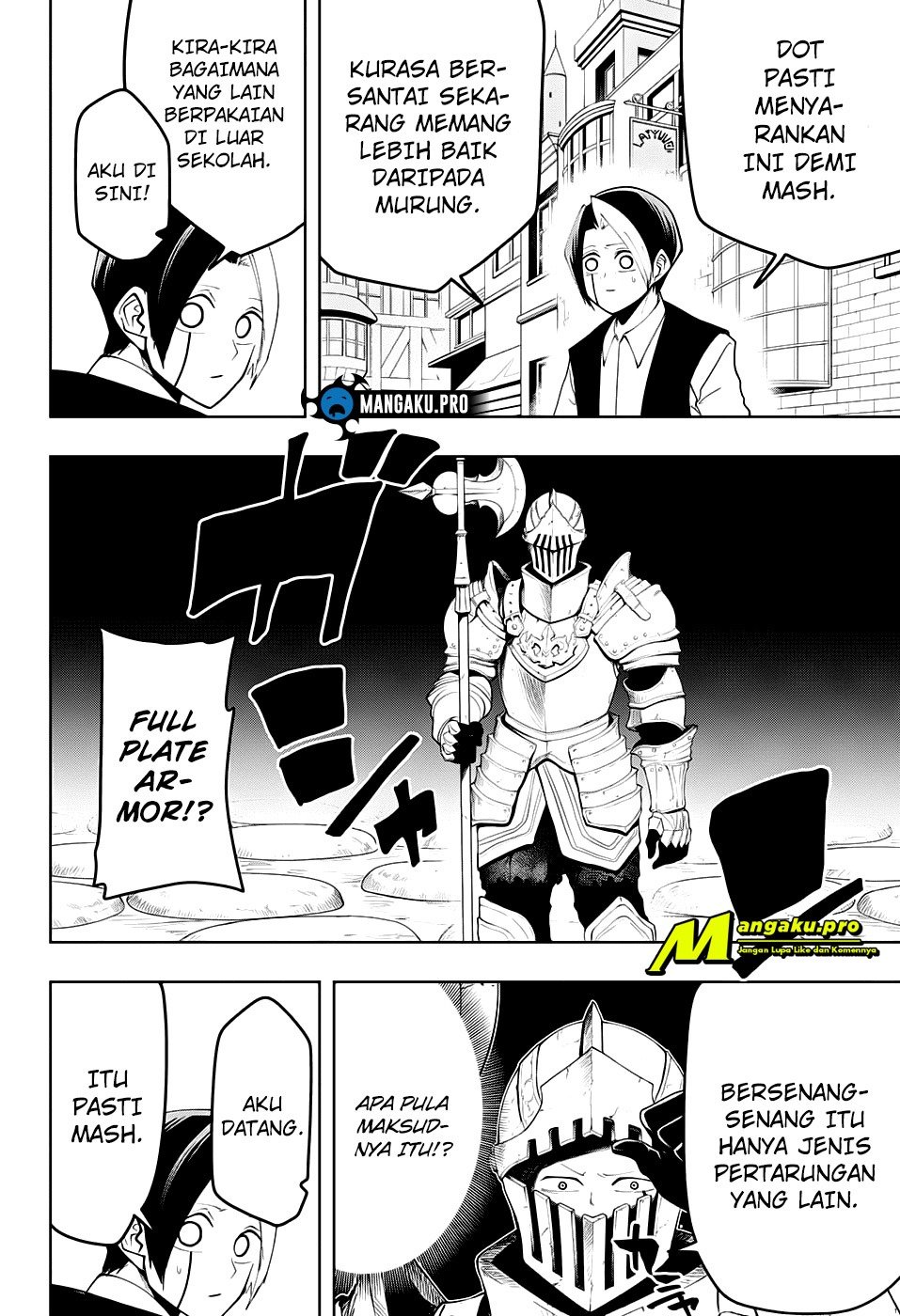 Mashle: Magic and Muscles Chapter 43 - halaman 3