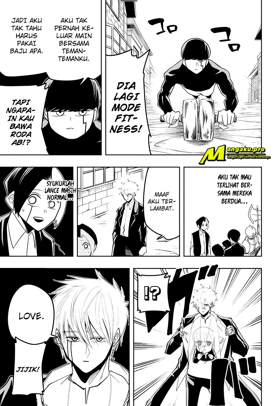 Mashle: Magic and Muscles Chapter 43 - halaman 4