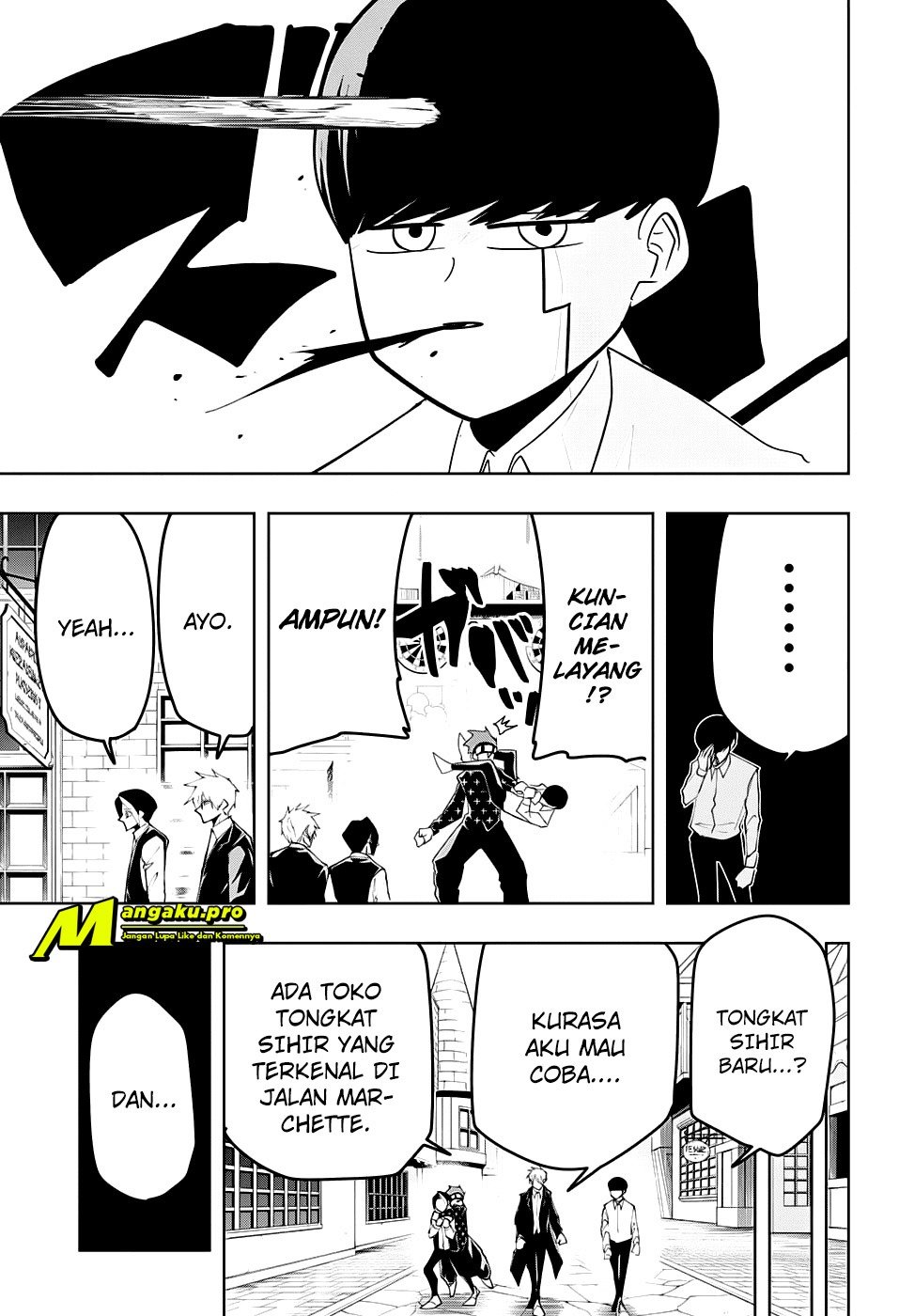 Mashle: Magic and Muscles Chapter 43 - halaman 8