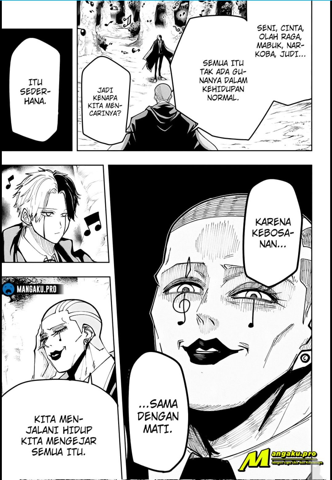 Mashle: Magic and Muscles Chapter 45 - halaman 14