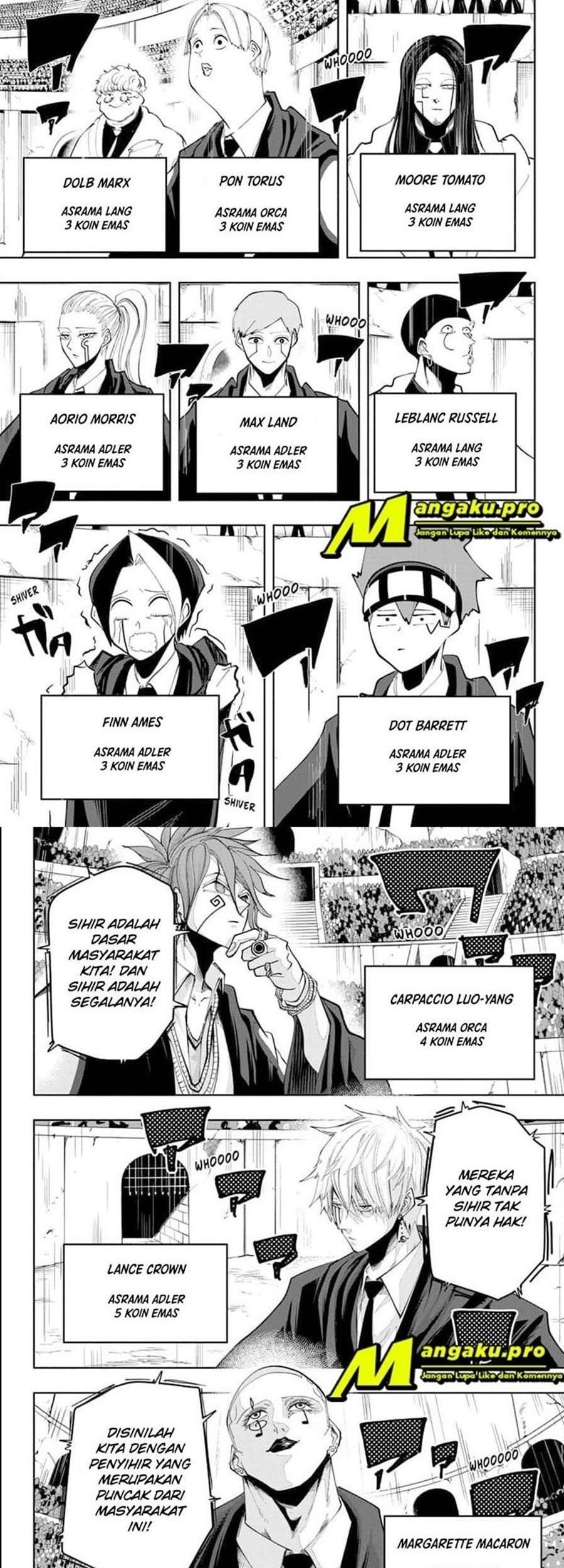 Mashle: Magic and Muscles Chapter 47 - halaman 14