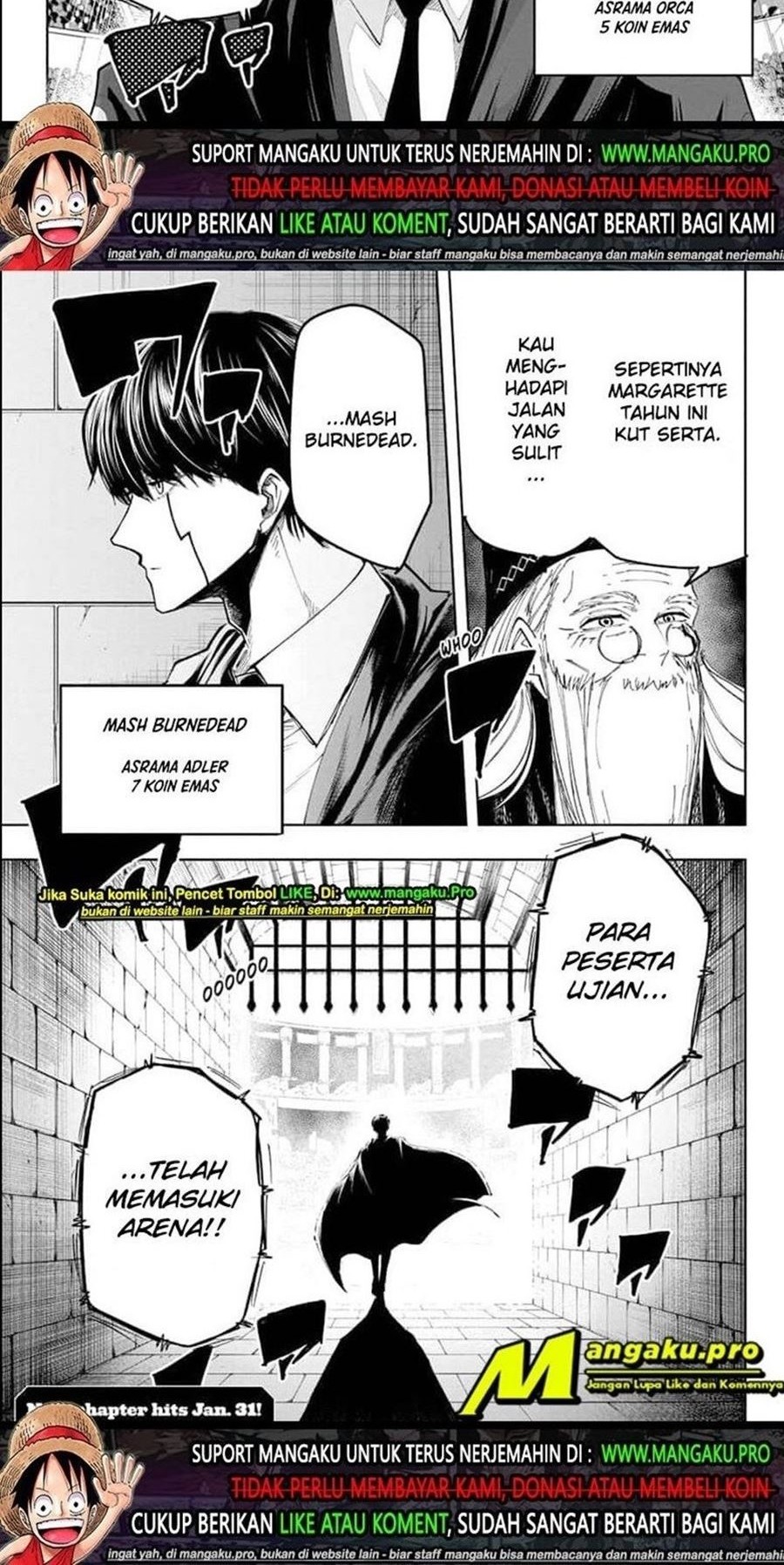 Mashle: Magic and Muscles Chapter 47 - halaman 15
